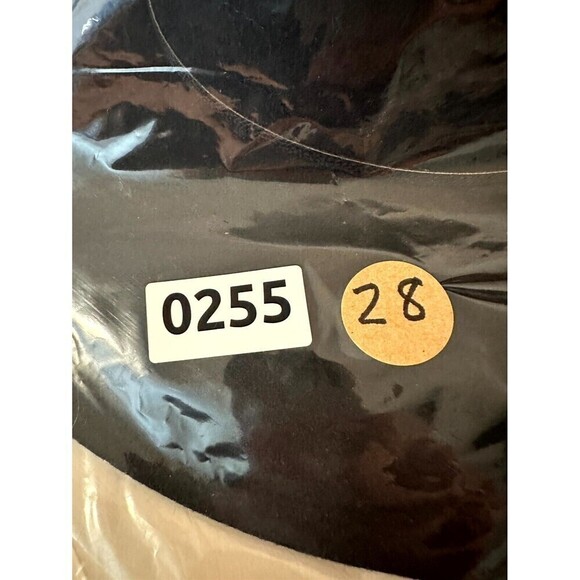 Wool Floppy Hat with Attached Leather Wrap Around Trim One Size - Picture 10 of 10